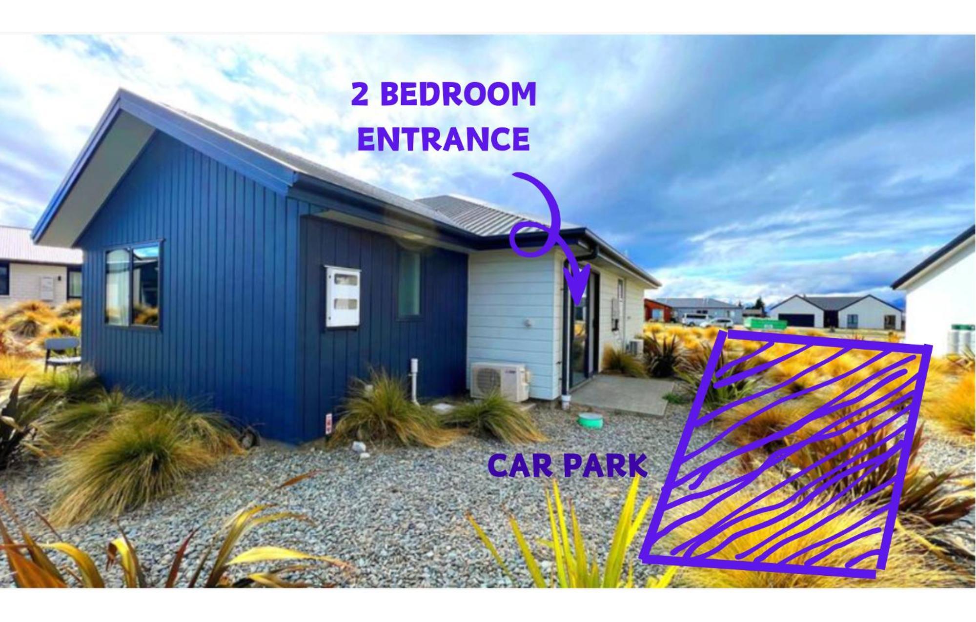 Cos Two Bedroom Apartment Lake Tekapo Exterior photo